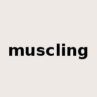 muscling是什么意思