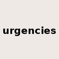 urgencies是什么意思