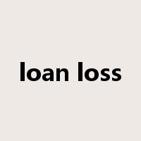 loan loss是什么意思