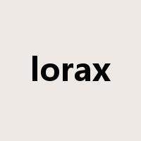lorax是什么意思