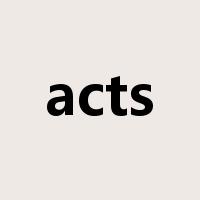 acts是什么意思