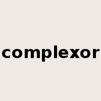 complexor是什么意思