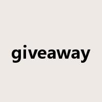 giveaway是什么意思