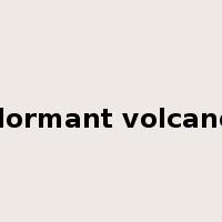 dormant volcano是什么意思