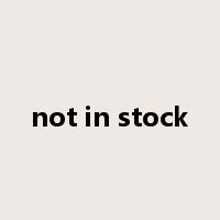 not in stock是什么意思