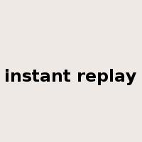 instant replay是什么意思