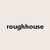 roughhouse是什么意思