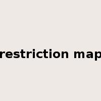 restriction map是什么意思
