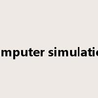 computer simulation是什么意思