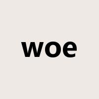 woe是什么意思