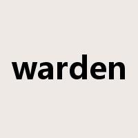 warden是什么意思