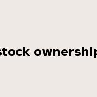 stock ownership是什么意思