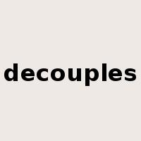 decouples是什么意思