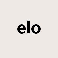 elo是什么意思