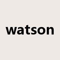 watson是什么意思