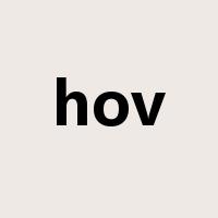 hov是什么意思