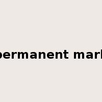 permanent mark是什么意思