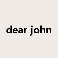 dear john是什么意思