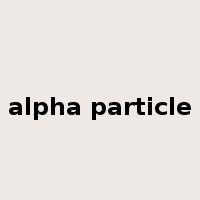 alpha particle是什么意思