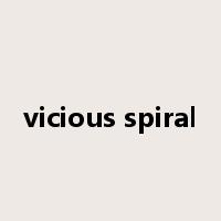 vicious spiral是什么意思
