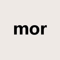 mor是什么意思