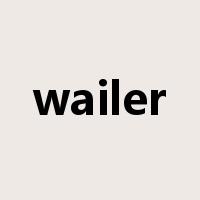 wailer是什么意思
