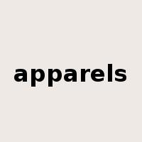 apparels是什么意思