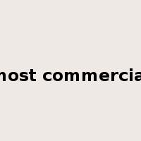 most commercial是什么意思