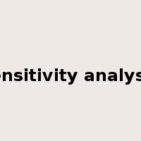 sensitivity analysis是什么意思