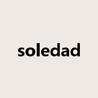 soledad是什么意思