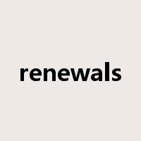 renewals是什么意思