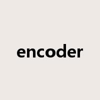 encoder是什么意思