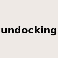 undocking是什么意思
