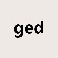 ged是什么意思