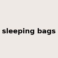 sleeping bags是什么意思