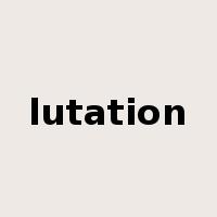lutation是什么意思