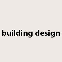 building design是什么意思