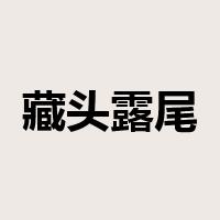 藏头露尾是什么意思