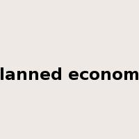 planned economy是什么意思