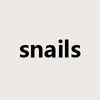 snails是什么意思