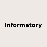informatory是什么意思