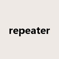 repeater是什么意思