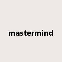 mastermind是什么意思