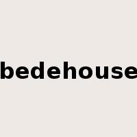 bedehouse是什么意思