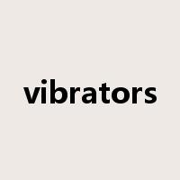 vibrators是什么意思