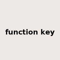 function key是什么意思