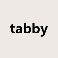 tabby是什么意思
