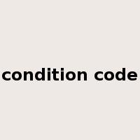 condition code是什么意思