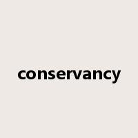 conservancy是什么意思