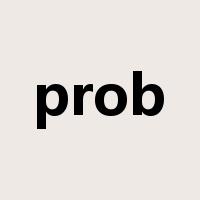 prob是什么意思